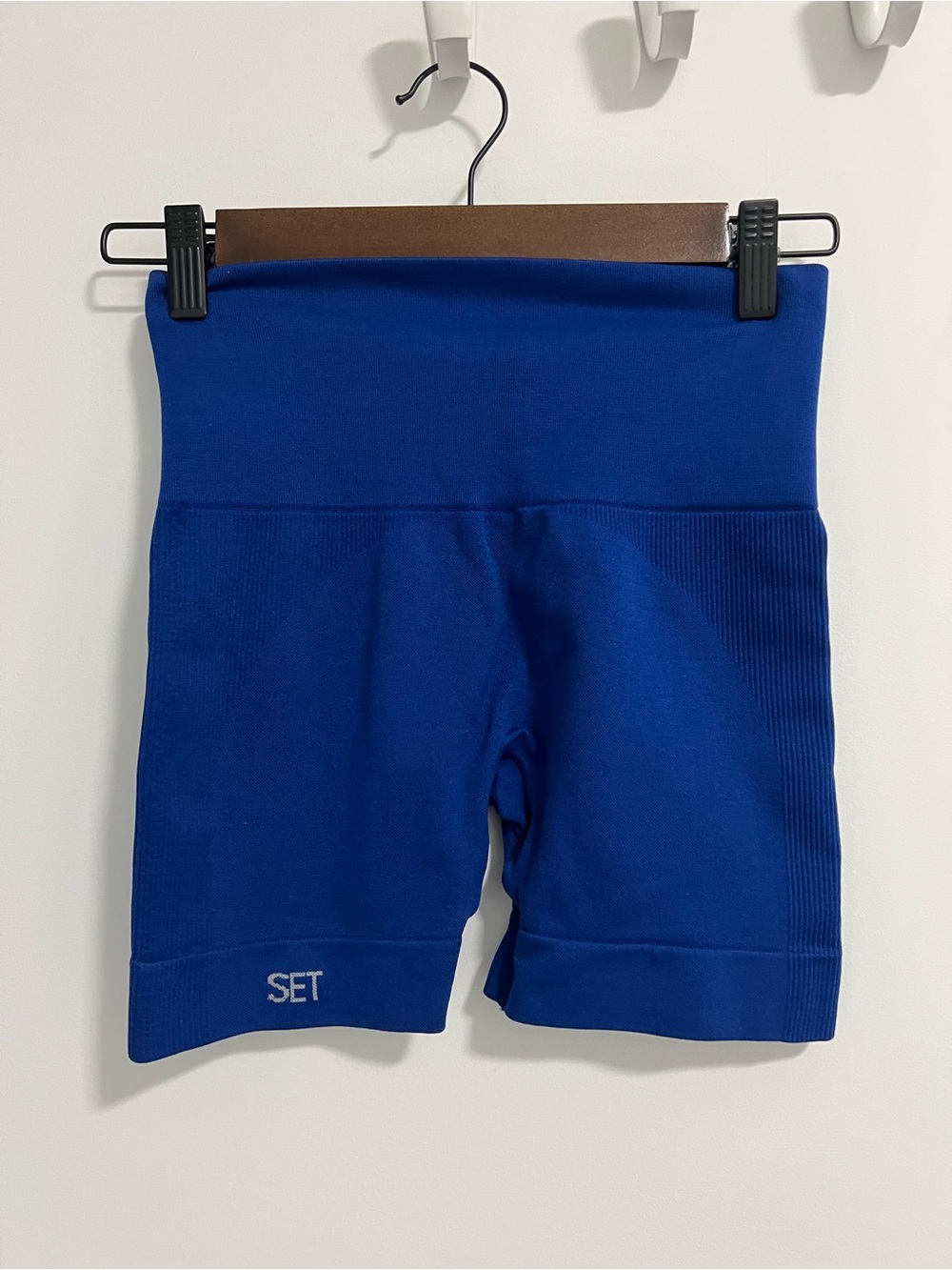 SET Active Royal Blue Workout Shorts - XS
